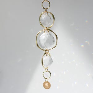 Pet Memorial Sun Catcher and Rainbow Maker | Sympathy Gifts